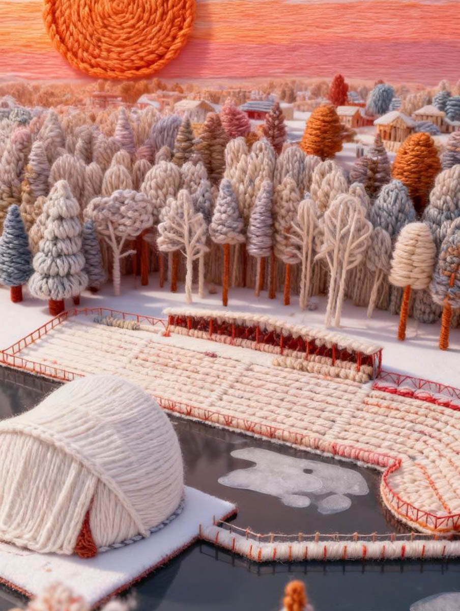 Жители Владимирской области подхватили популярный в интернете тренд на вязаные города. Пользователи социальных сетей создают фото и видео уютных локаций, будто созданных руками заботливой бабушки. «Ключ-Медиа» собрал самые атмосферные снимки и ролики.