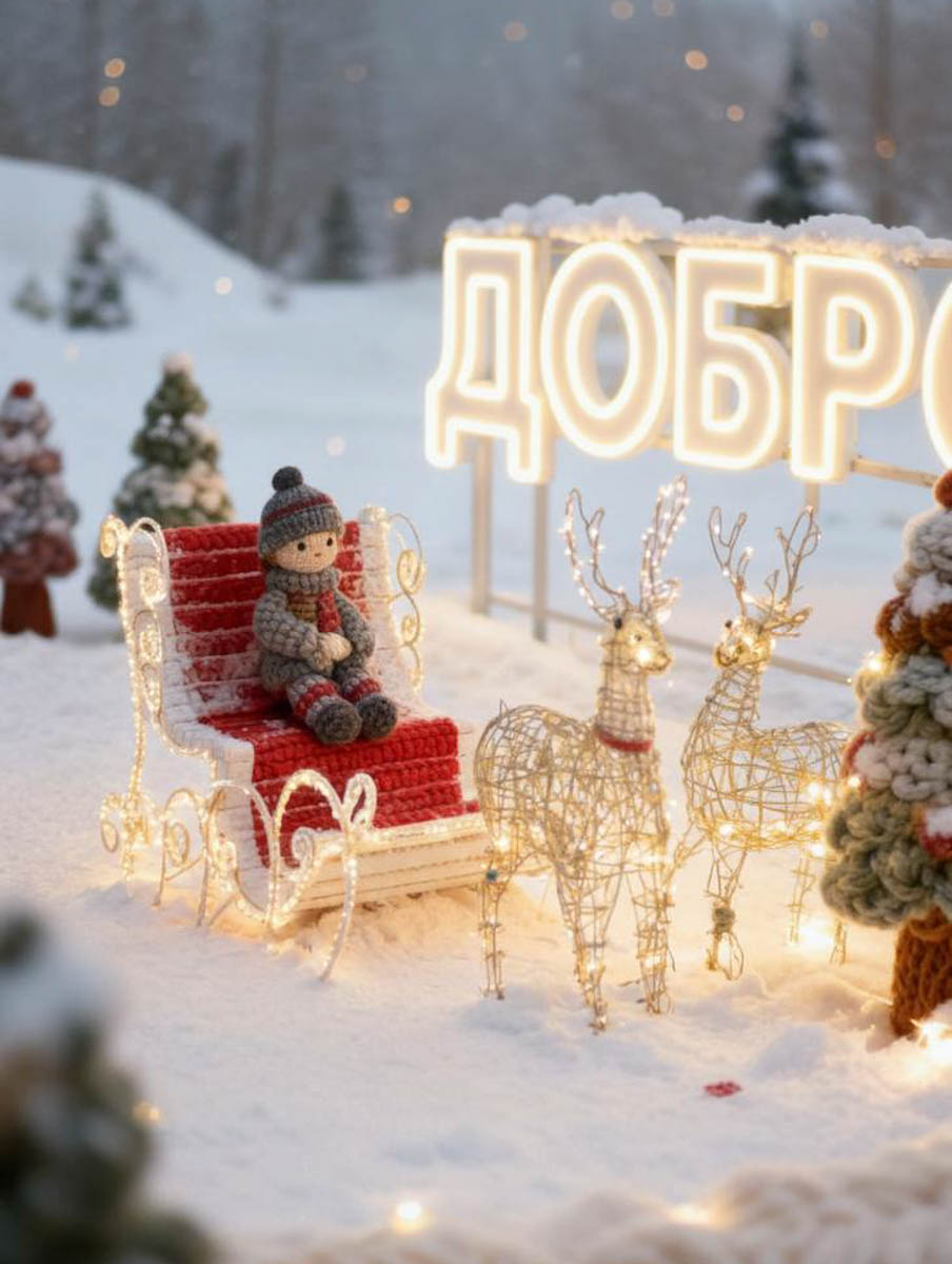 Жители Владимирской области подхватили популярный в интернете тренд на вязаные города. Пользователи социальных сетей создают фото и видео уютных локаций, будто созданных руками заботливой бабушки. «Ключ-Медиа» собрал самые атмосферные снимки и ролики.