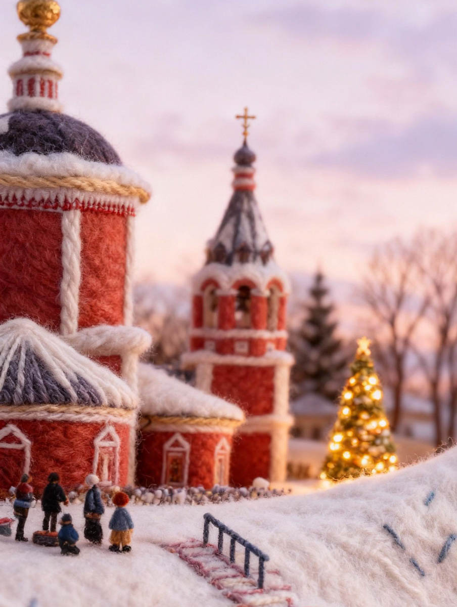 Жители Владимирской области подхватили популярный в интернете тренд на вязаные города. Пользователи социальных сетей создают фото и видео уютных локаций, будто созданных руками заботливой бабушки. «Ключ-Медиа» собрал самые атмосферные снимки и ролики.