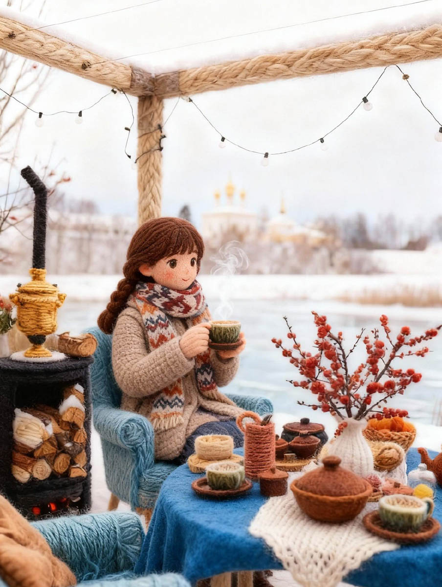 Жители Владимирской области подхватили популярный в интернете тренд на вязаные города. Пользователи социальных сетей создают фото и видео уютных локаций, будто созданных руками заботливой бабушки. «Ключ-Медиа» собрал самые атмосферные снимки и ролики.