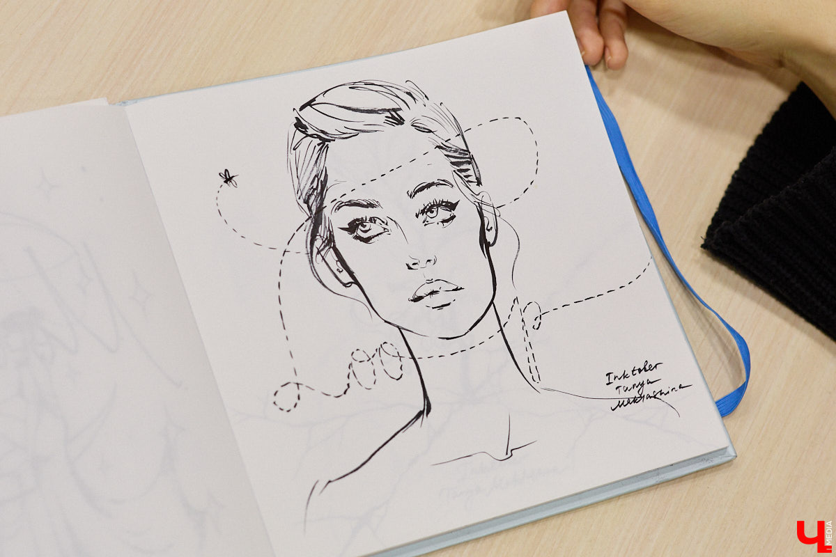 Владимирский фешен-иллюстратор Татьяна Маклашина второй год становится участницей челленджа для художников Inktober. Каждые сутки в симбиозе чистого листа, брашпена и вдохновения рождались скетчи на заданную тему. «Ключ-Медиа» оценил получившиеся за месяц работы и выяснил, в чем главная ценность подобных вызовов для умельцев с кистями и красками в руках.