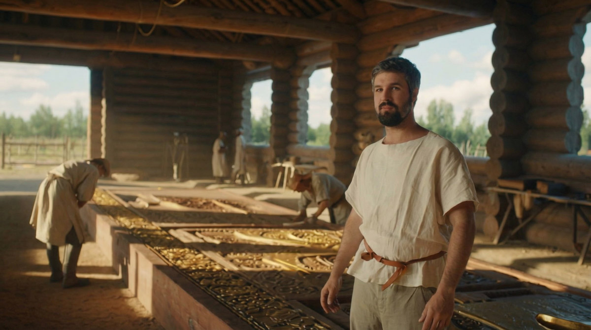 Технологии будущего делают прикосновения к прошлому все явственнее. Дизайнер из Радужного Сергей Коваль благодаря ИИ смог визуализировать себя на месте событий, происходивших много веков назад. Пусть и в ролике, созданном при помощи нейросети, он совершил путешествие во времени. Все ради того, чтобы наглядно и захватывающе поведать историю владимирских памятников архитектуры.