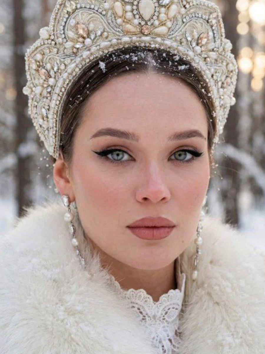 Девушки из 33-го региона повторили завирусившийся тренд этой зимы на трек в современной обработке «Расскажи, Снегурочка, где была». Внучки Деда Мороза предстали в нарядах а-ля рюс: расписных кокошниках и богато украшенных платьях. Большинство образов сгенерировал ИИ, но некоторые — настоящие фотосессии в заснеженном лесу. Смотрим и вдохновляемся!