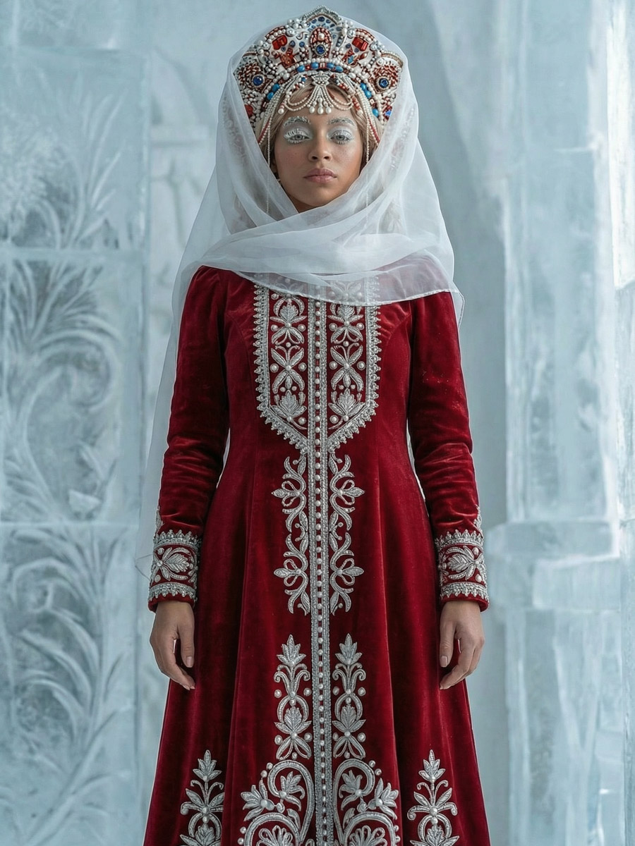 Девушки из 33-го региона повторили завирусившийся тренд этой зимы на трек в современной обработке «Расскажи, Снегурочка, где была». Внучки Деда Мороза предстали в нарядах а-ля рюс: расписных кокошниках и богато украшенных платьях. Большинство образов сгенерировал ИИ, но некоторые — настоящие фотосессии в заснеженном лесу. Смотрим и вдохновляемся!