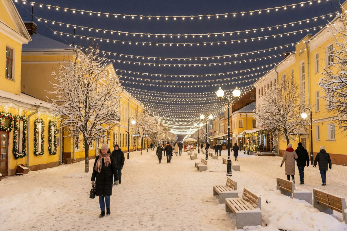 Как пел Юрий Антонов, «мечта сбывается и не сбывается». В случае большинства многообещающих городских проектов она исполниться не успела, но нейродизайнер Анастасия Якимова при помощи ИИ визуализировала для «Ключ-Медиа» идеальный Владимир. Мы представили, каким бы он мог встретить 2026 год, реализуй город все долгосрочные инициативы.