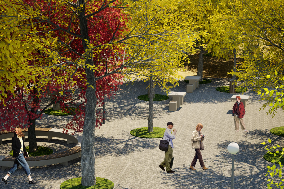 Летом 2025 года Добросельский пруд был одним из лидеров голосования за объекты будущего благоустройства. И хоть проект не победил, идея трансформировать его не осталась забытой. Студенческая команда «Вектор» представила свой взгляд на локацию.