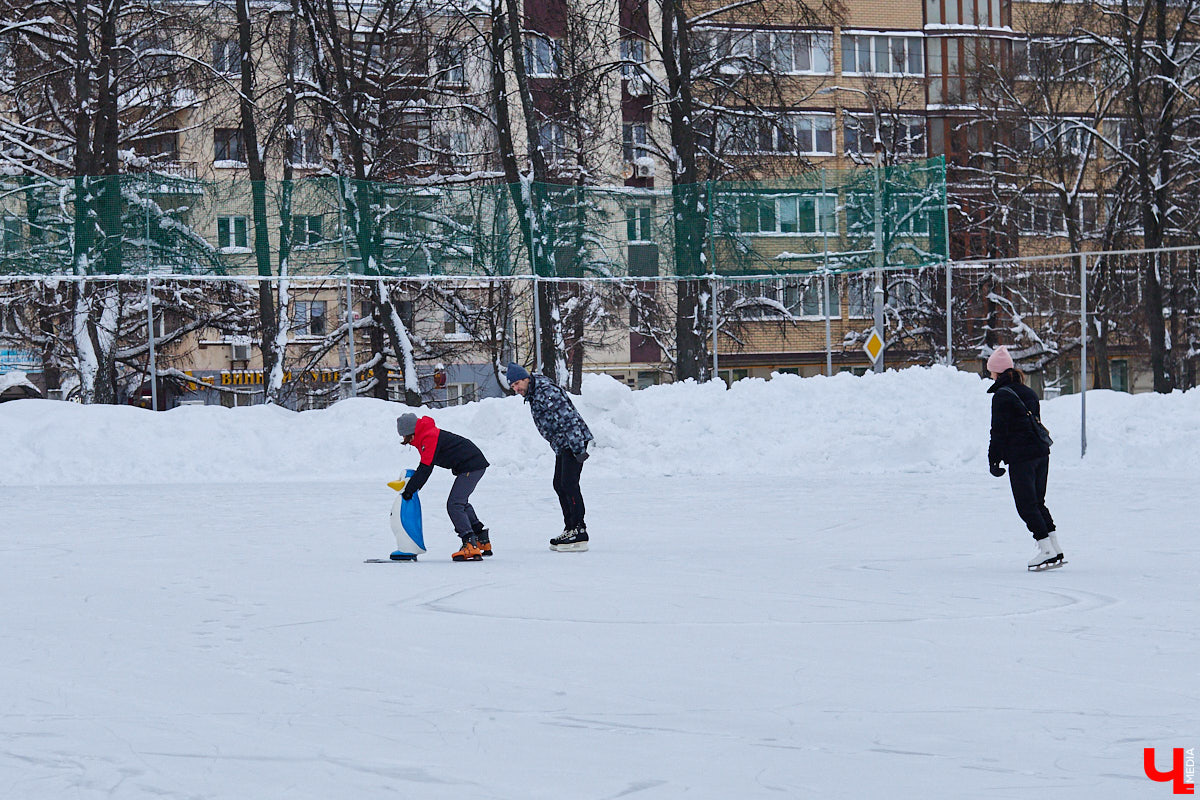Хотите получить заряд энергии и   хорошего настроения   — отправляйтесь на   каток! Благо в   городе их   немало. Определить лучший   — задачка со   звездочкой, а   вот проверить главные из   них: в   Центральном парке, на   Пушкинском бульваре и   стадионе «Лыбедь»   — нам вполне под силу. Поехали!
