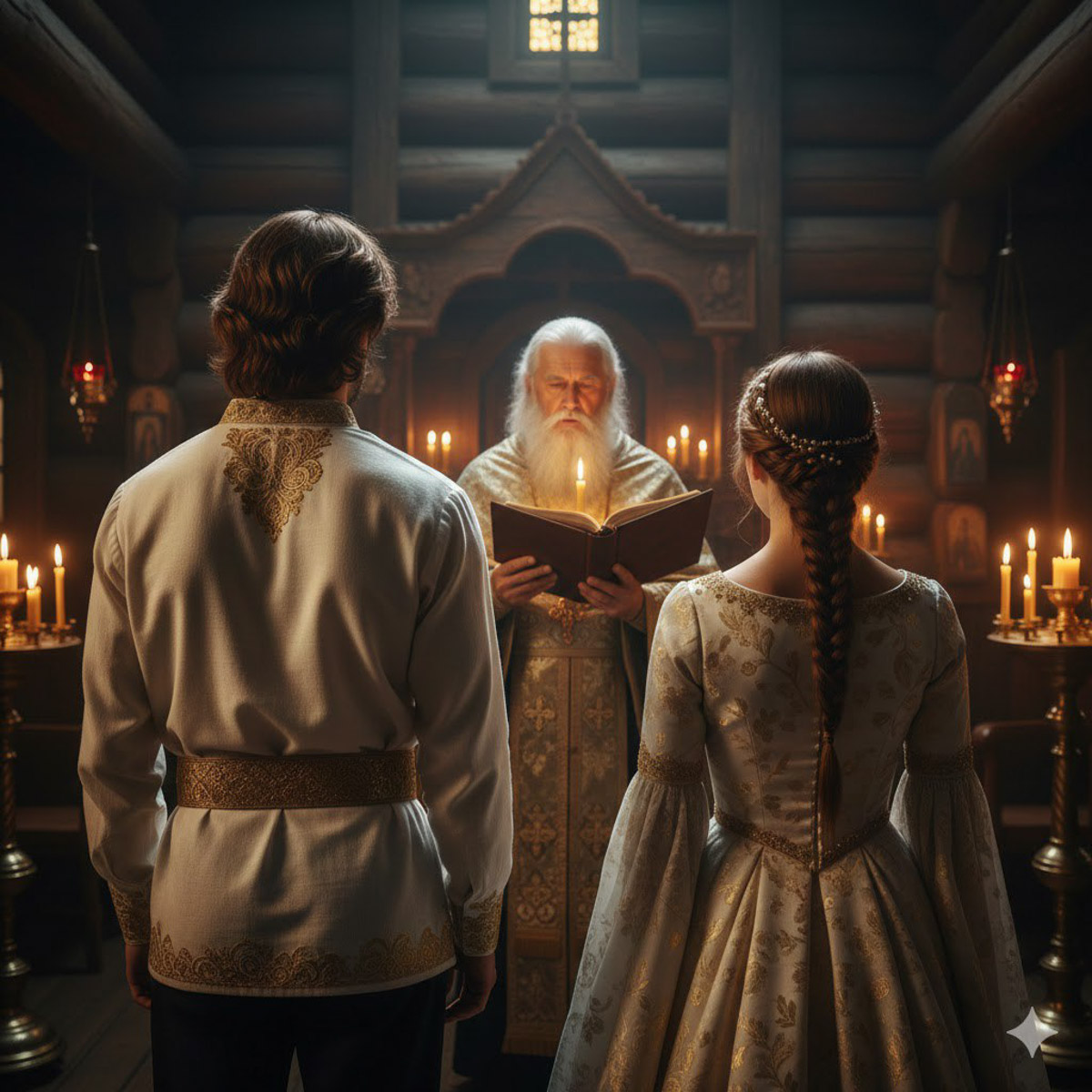 Представьте ситуацию: вы сидите в обычной кофейне Владимира. Внезапно напротив вас садится... Андрей Боголюбский! В руках у него стакан бодрящего напитка, а одет князь в модный вязаный свитер. Звучит как сон при температуре 39 градусов, однако гид Татьяна Быкова решила, что подобный формат видео, сделанных с помощью всемогущих нейросетей, — отличная идея, дабы погрузить подписчиков в историю жизни великого правителя.