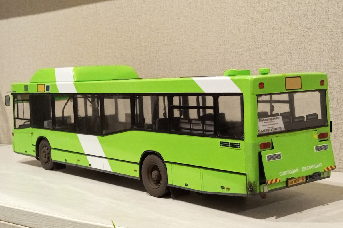 Житель Гусь-Хрустального создает реалистичные модели автобусов. На данный момент в его коллекции шесть машин, прототипы которых курсируют на самых разных маршрутах. Весь общественный транспорт выполнен в соотношении 1:24 и точно копирует существующие машины.