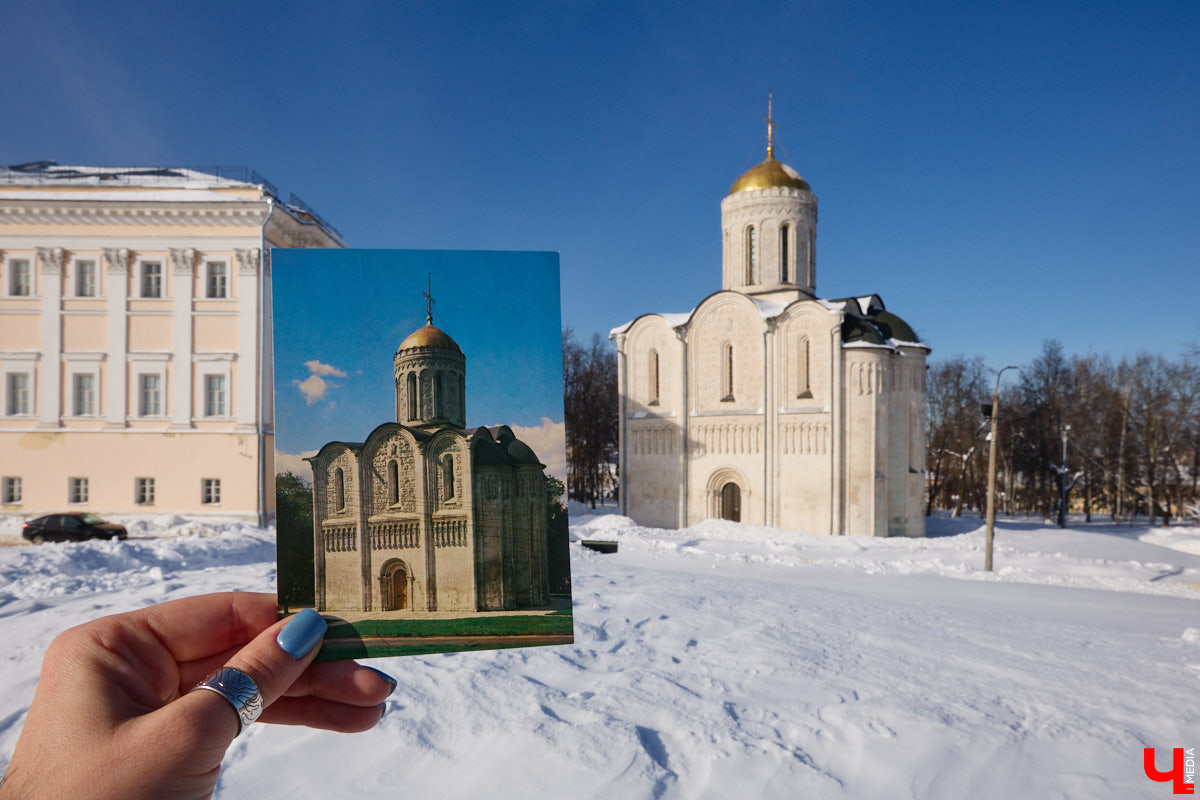 Те, кому не удалось застать прошлое областной столицы, могут заглянуть в него с помощью винтажных открыток. Так сделала фотограф-любитель Ирина Колесникова. Она взяла у мамы стопку карточек с запечатленными в 80-х городскими объектами и сравнила изображения с их современным видом.