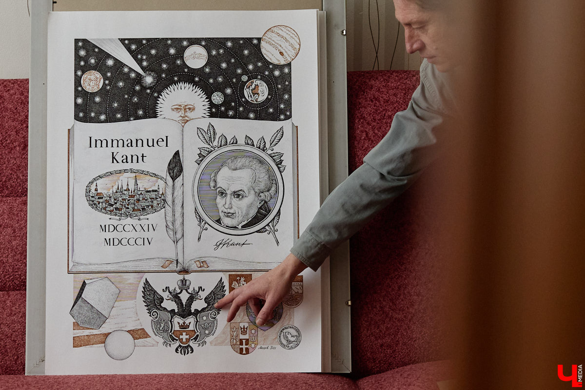 В обычной суздальской квартире живет график Александр Ерашов. Скромная обстановка никак не соответствует масштабам таланта мастера. На его счету несколько монументальных серий, которые «Ключ-Медиа» поспешил осветить. Тем более появился повод: вклад творца в развитие искусства оценила Российская академия художеств.