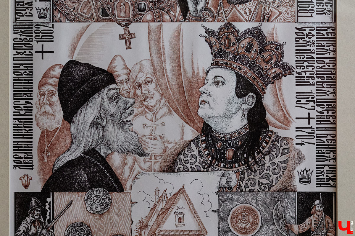 В обычной суздальской квартире живет график Александр Ерашов. Скромная обстановка никак не соответствует масштабам таланта мастера. На его счету несколько монументальных серий, которые «Ключ-Медиа» поспешил осветить. Тем более появился повод: вклад творца в развитие искусства оценила Российская академия художеств.