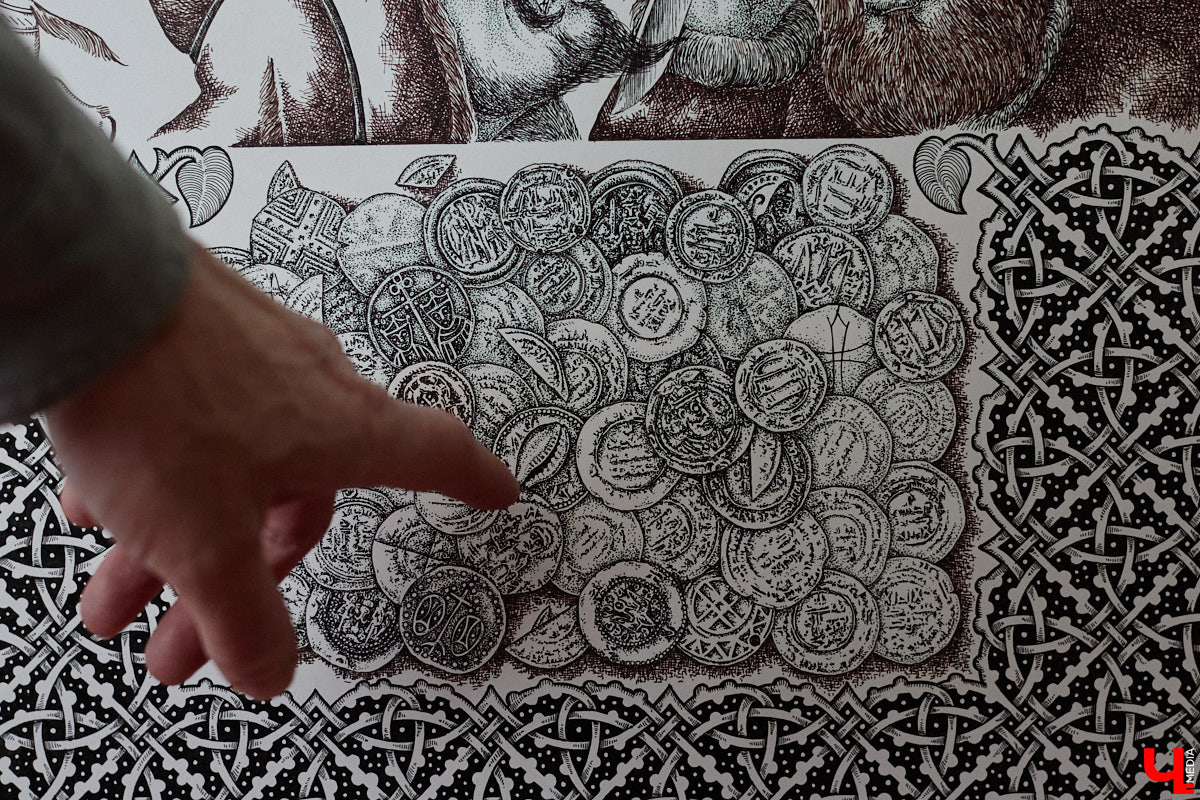 В обычной суздальской квартире живет график Александр Ерашов. Скромная обстановка никак не соответствует масштабам таланта мастера. На его счету несколько монументальных серий, которые «Ключ-Медиа» поспешил осветить. Тем более появился повод: вклад творца в развитие искусства оценила Российская академия художеств.