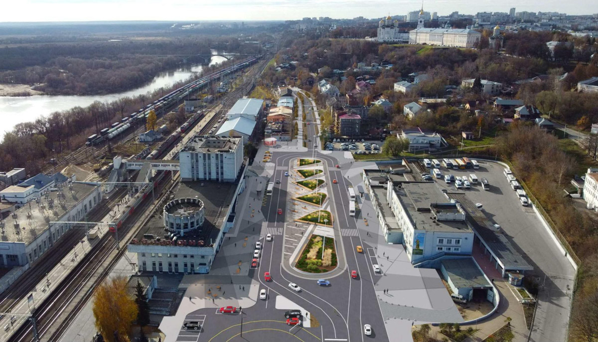 Владимирцы негодуют! Вокзальная площадь, которая ежедневно встречает и провожает жителей и туристов, перестала быть хоть немного комфортной для передвижения. С остановки транспорта на железнодорожную платформу приходится добираться в обход, теряя драгоценные минуты перед отправлением. Всему виной замена старых труб на новые перед последующей реконструкцией локации.