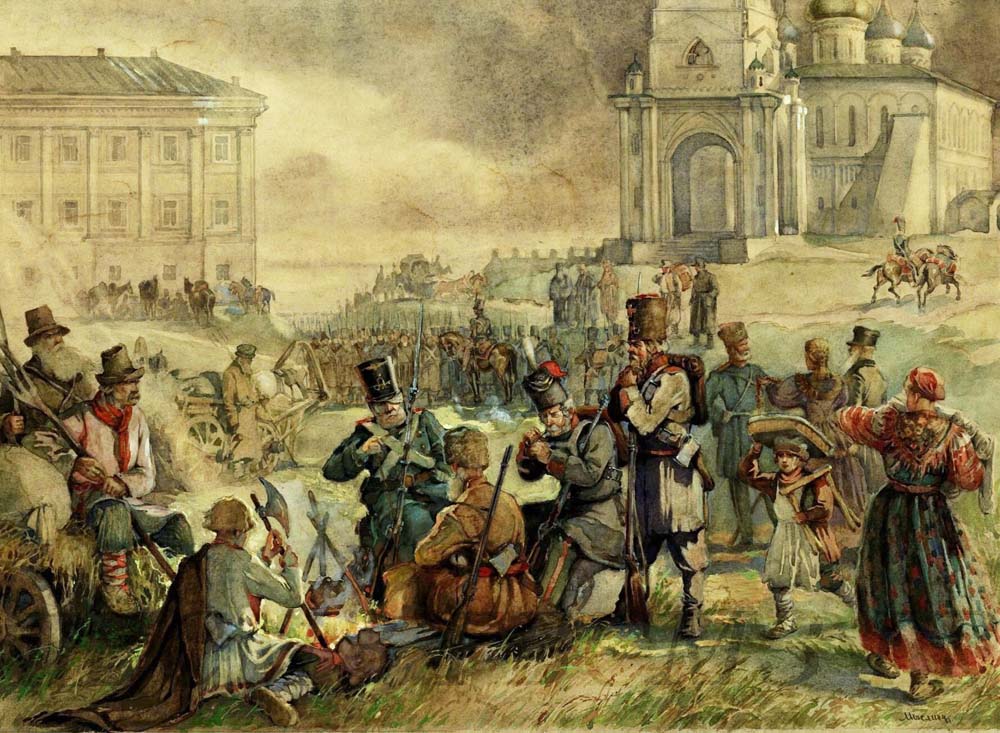 Чаще всего под словом «история» мы понимаем жизнеописание неких деятелей эпохи, чьи образы порой доходят до нас портретами и гравюрами со страниц учебников, одной-единственной обиходной строчкой в запыленном архиве или не доходят вовсе. Прошлое становится легендой, легенда превращается в миф. Любопытно, а какое влияние оказали действующие лица войны с Наполеоном на биографию нашего города?