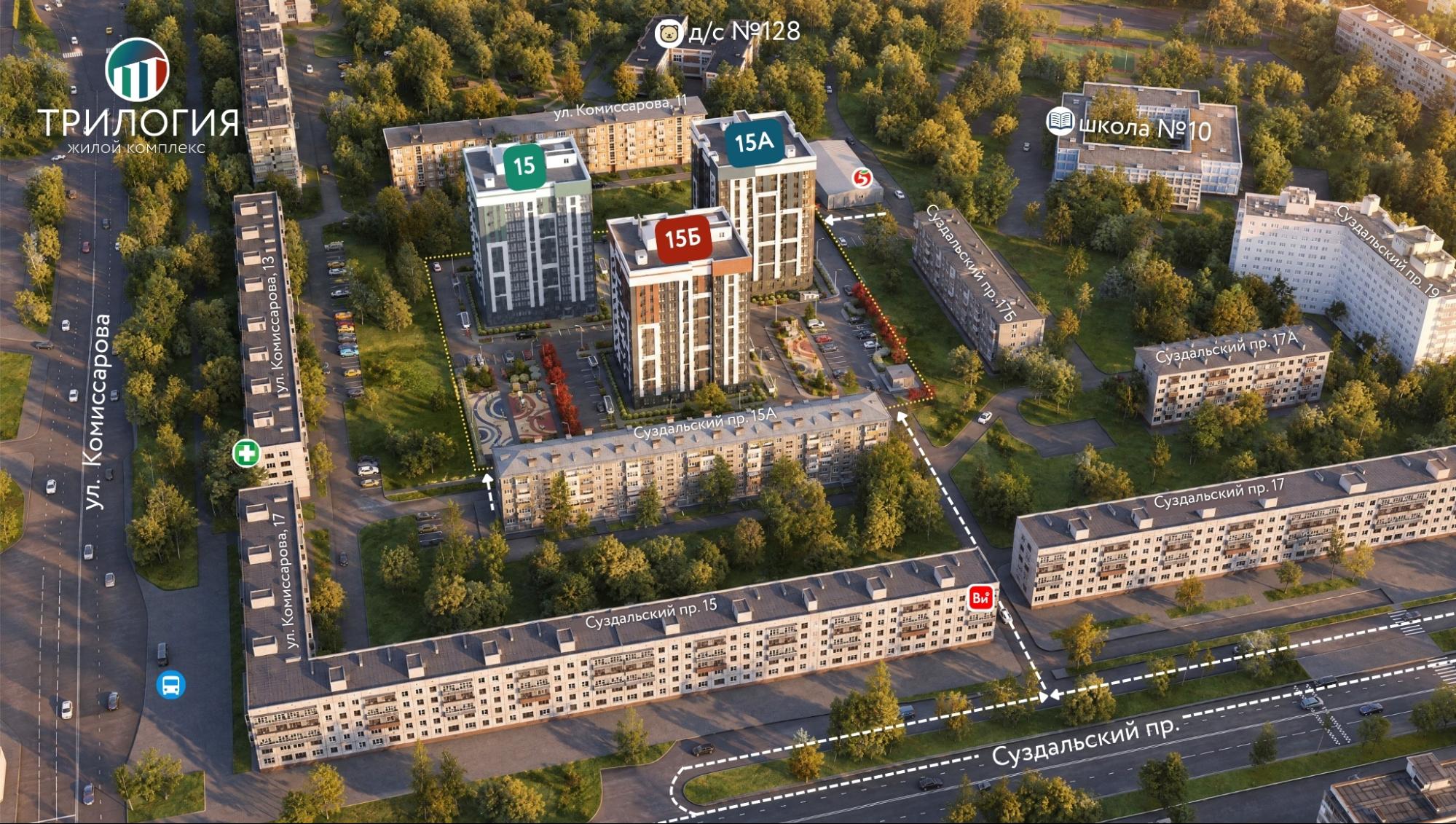 Вы знаете каждую улочку в Добром, здесь ваши друзья, любимые кафе и парки для прогулок с детьми. Тут вы создали свою семью, и теперь пришло время выбрать для нее новый дом. Но переезд не должен означать прощание с привычным уютом. Жилой комплекс «ТРИЛОГИЯ» от строительной компании «Континент» — для тех, кто хочет жить в родном микрорайоне!