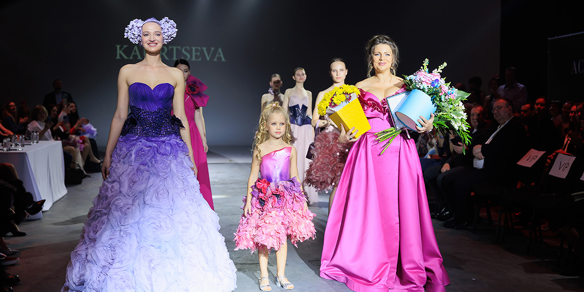 Модели из Владимира представили кутюрные коллекции одежды на Fashion Day Academy Kaurtseva